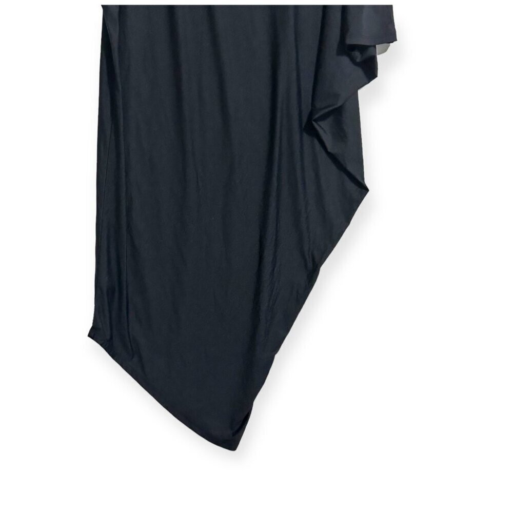 Athleta Sunlover Hilo Asymmetric Dress, Black, Size XXS - Picture 9 of 12